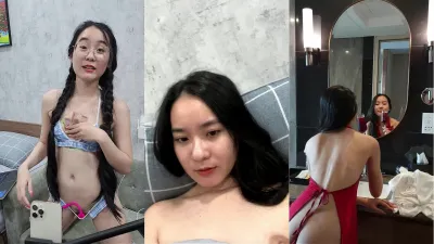 戴上眼镜更骚了，不知道有没有人是喜欢那种戴眼镜类型的女人，反差婊眼镜