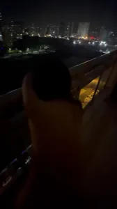 过年阳台和骚母狗来一炮