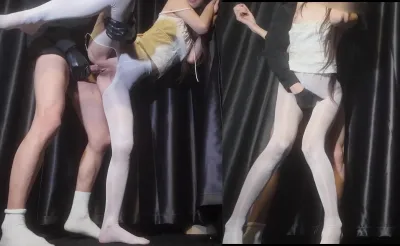 [原创] 1米7舞蹈生的肥臀+白丝腿 【加禾】