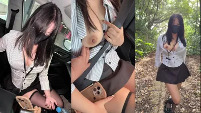 （原创）上班时间公司停车场车震 户外露出内射