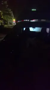 （杭州可）街边后备箱调教女大在车上自慰 车来车往