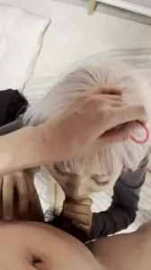 第一次约粉毛的精神小妹！