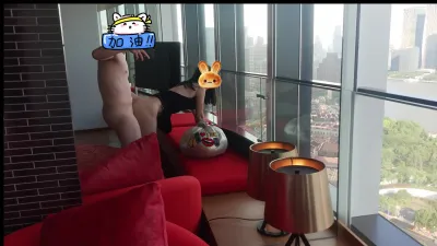 跟老婆在外滩W酒店，就喜欢的吗