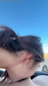 太刺激了，在沙漠里尽情的口交