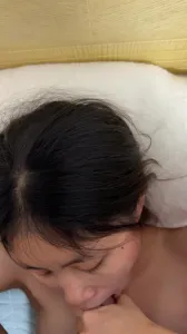 学妹同意拍摄，怼脸口。